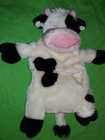 Retro minőségi kistehén függeszthető játék v. zokni tároló plüss játék figura 48 cm a képek szerint