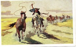Képeslap: Benyovszky festmény.