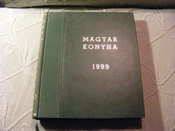 Magyar Konyha - Gasztronómiai magazin 1999-es  teljes évfolyam egybekötve
