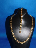 Arany  14k  nyakék + karlánc  50.2 gr