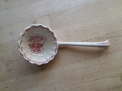 Antik angol Copeland KEW porcelán kanál 15,5 cm - RESTAURÁLT