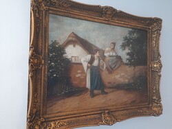 Olajvàszon festmény