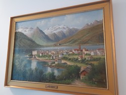 Olajvàszon festmény