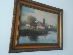 Olajvàszon festmény
