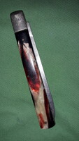 Régi CCCP - bolgár - sarló kalapács jelzésű bicska bakelit nyéllel 20 cm a penge 9 cm képek szerint