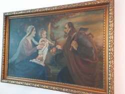 Olajvàszon festmény