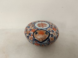 Antik imari japán porcelán kézzel festett festett bonbonier 821 8263