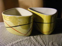 2 pcs fim budapest porcelain bowls