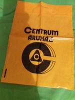 Retro Centrum Áruház reklámszatyor táska 32 x 23 cm a képek szerint