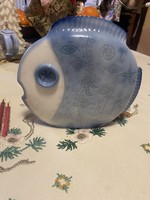 Aquincumi aquazur festésű hal sérült