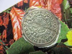 Német államok,Württemberg,ezüst 1 kreuzer, 1683