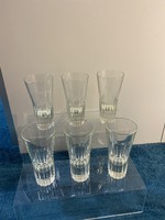 Metaxa 6 db -os üveg pohár készlet