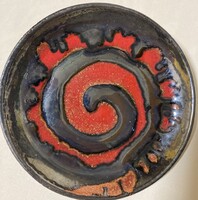 Lehoczkyné Lőwe Mária kerámia tányér