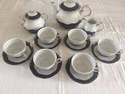 Zsolnay teás készlet   Pompadour