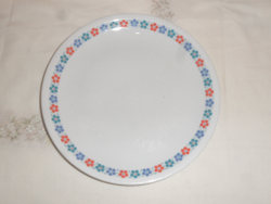 Alföldi porcelán kék-piros lapostányér