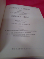 Szent Biblia 1957. Károlyi Gáspár