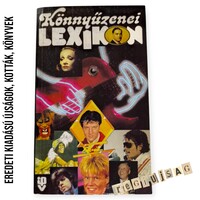 1987 - KÖNNYŰZENEI LEXIKON / Eredeti Kiadású Könyv
