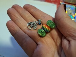 3As charm pack for metal murano and striped pandora trollbeads bracelets