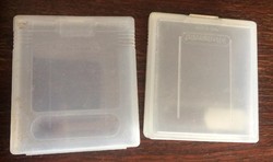 2 db nintendo gameboy kazetta tok, csak a tok, üres egyben retro szocreál szuvenír