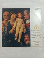 Giovanni Pierluigi da Palestrina, Missa Papae, Marcelli, Motetten, hanglemez, bakelit