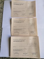 Magyar Állami Vasutak - Szakszervezeti utalvány - félárú menetjegy váltására (1974-76.)
