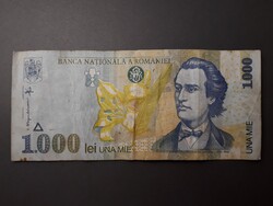 Románia 1000 Lei 1998 papírpénz - 1998 évi, régi román bankjegy