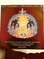 Liszt Ferenc: Magyar koronázási mise / Hungarian coronation mass, hanglemez, bakelit