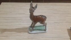 Drasche figurális porcelán őzike.