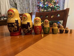 Matrioska baba eredeti 8db -os