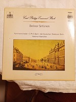 Carl Philipp Emanuel Bach; Berliner Simfonien, hanglemez, bakelit