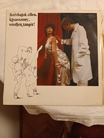 Szívbajok ellen, kisasszony, szedjen tangót! hanglemez, bakelit