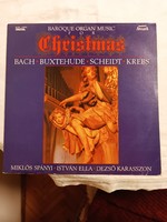 Baroque organ music for Christmas, hanglemez, bakelit