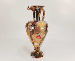 FISCHER J. ANTIK PORCELÁN NAGY MÉRETŰ VÁZA ,35 CM (R049)