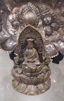 3 Alakos Buddha Bronz Szobor