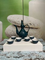 Koreai Porcelán Kávés / Szakés Készlet A109