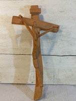 Fából faragott feszület, Jézus, kereszt