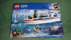 LEGO® - LEGO City Búvárjacht - 60221 játék építő készlet bontatlan dobozában a képek szerint