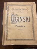 Oginski Polonaisen / Louis Köhler / Kotta zongorára. Colleltion Litolff. No. 256.