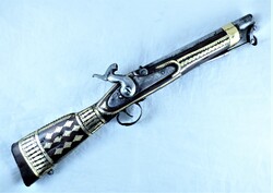 KÜLÖNLEGES, ANTIK, ELÖLTÖLTŐS KARABÉLY, MAROKKÓ, CA. 1780!!!