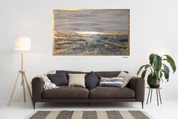 KarTü Art - Felszín alatt , 60x90 cm, absztrakt festmény