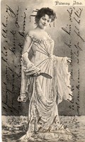 Képeslap: Színészek, Pálmay Ilka. 1903.