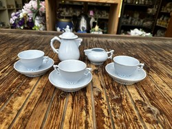 Herendi porcelán mandarinfogós kávéskészlet