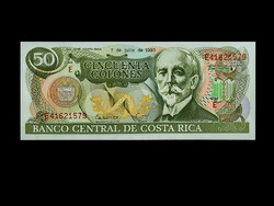 UNC - 50 COLON - COSTA-RICA - 1993