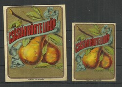 Cí­mke- Császárkörte -2 db - likőr