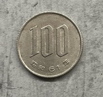 Japán - 100 Yen 1986