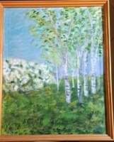 Irányi Iritz Sándor: Poplar Trees