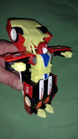 Retro fém TRANSFORMERS ALAKÍTHATÓ - TŰZOLTÓ parancsnoki autó 15 cm a képek szerint
