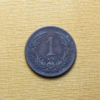 Ferenc József 1902 1 fillér