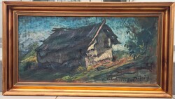 BOZSÓ JÁNOS -Öreg szőllőkunyhó 1997 IX 23-
