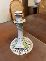 Hollóházi gyertyatartó 20 cm magas